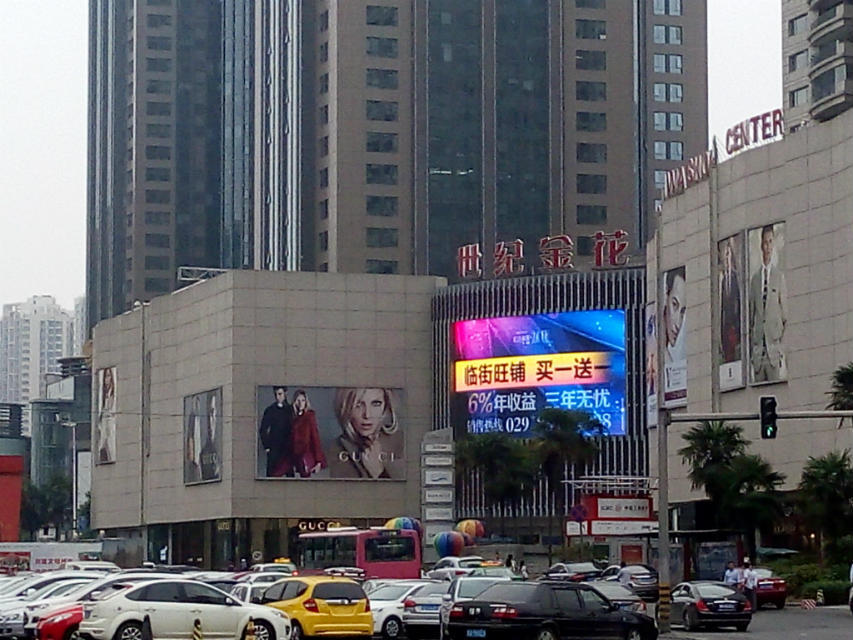 Full Color LED screen for Square adertisement
